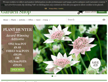 Tablet Screenshot of gardenshop.telegraph.co.uk
